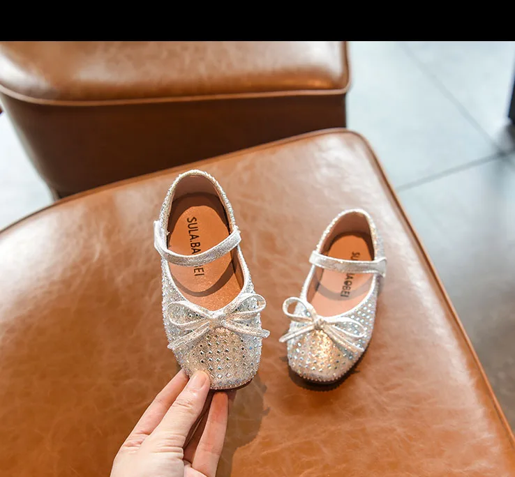 Bakkotie Baby Girls New Sweet Bowtie Mary Jane Flats Toddler White Dress Shoes Kids Autumn Fashion Soft Pu Leather Shoes