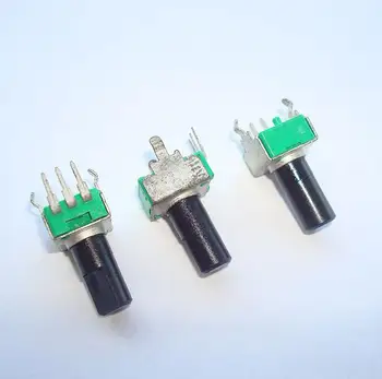 

5pcs/lot Tripod MB5K Potentiometer for Inverter Motor Speed Regulator Tuning and Dimming B502 Semi-circular Handle