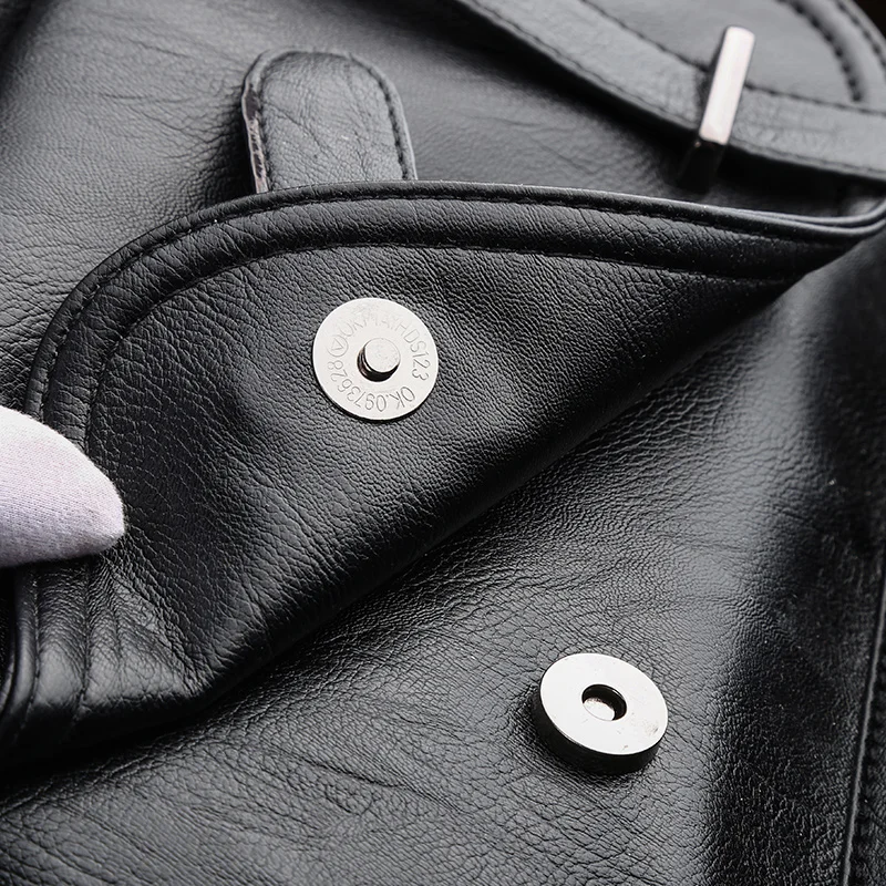 Мужской рюкзак из MOYYI искусственной кожи Mochila 14/15. 6 дюймов, рюкзак для ноутбука, многофункциональная школьная дорожная водонепроницаемая сумка для мужчин