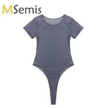 Женский прозрачный купальник для плавания, прозрачный боди-Тедди, прозрачный купальник-бикини, купальник со стрингами, цельный купальный костюм