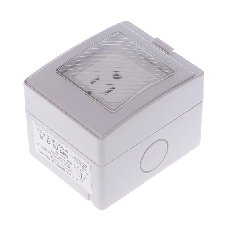 

Wireless Smart WIFI Plug Socket Switch IP55 Waterproof Home Remote Control Timer