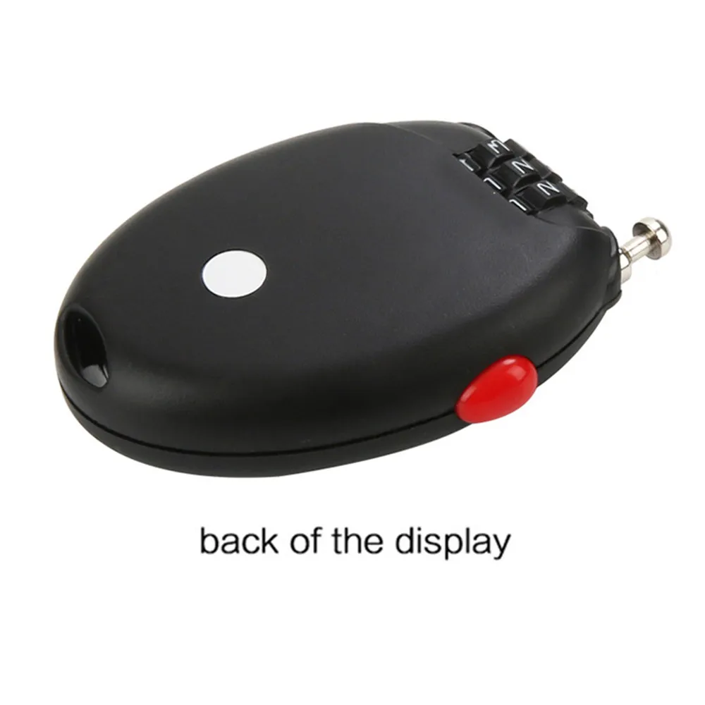 Bicycle Lock Mountain Electro-Mobile Fixed Gear Cable Lock Mini Password Wire Lock Anti-Theft Bicycle Accessories