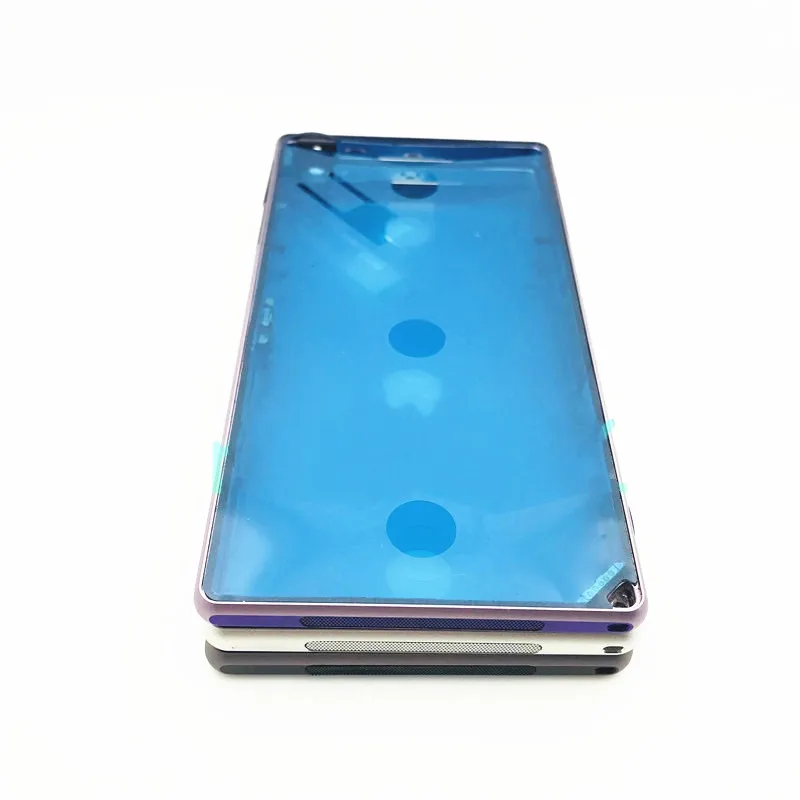 Для sony Xperia Z1 L39h C6903 корпус средней рамы с ободком средняя металлическая боковая пластина Запасная часть