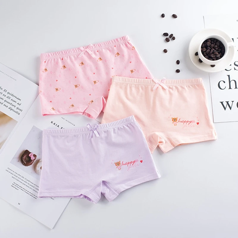 Style1 randomly12pcs Для девочек хлопок, для детей от двух до шести лет модный детский мягкие удобные и дышащие; нижнее белье для детей, с милым рисунком трусы 12 шт./упак - Цвет: Style1 randomly12pcs