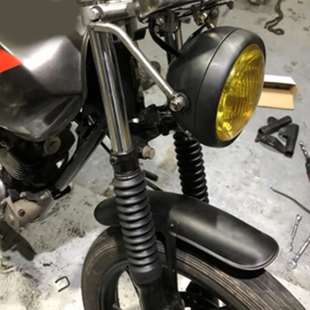 Протектор утолщенный чехол мотоциклетный брызговик ретро-колесо аксессуары металлические Анти Всплеск профессиональные закрылки передние для Honda CG125