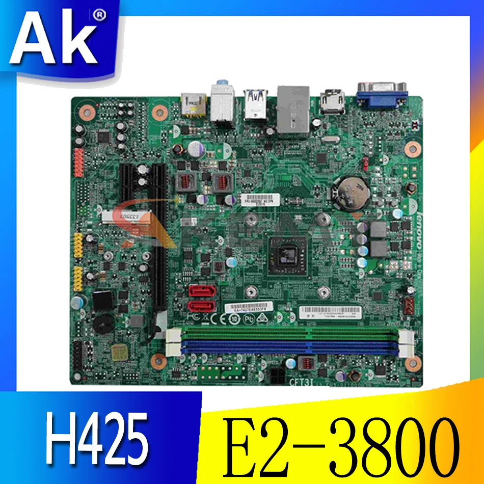 Для Lenovo H425 H515 S515 D315 рабочего Материнская плата E2-3800I материнская 100% тестирование