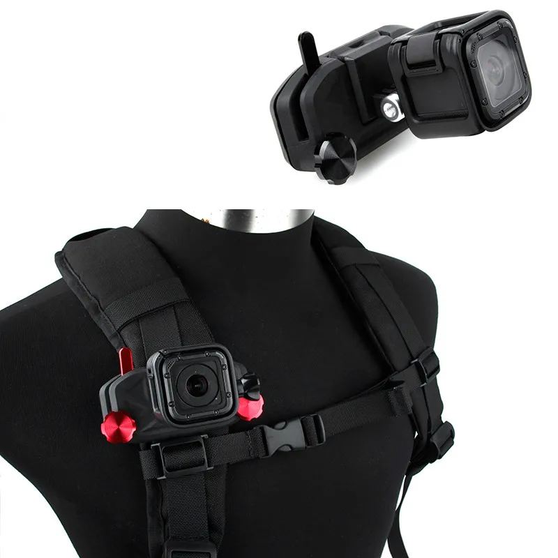 

New Quick Release Backpack Waist Belt Button Mount Buckle Clip Adapter for GoPro HERO3/3+/4/5/6/7 Session/SJ/Xiaoyi Cameras New