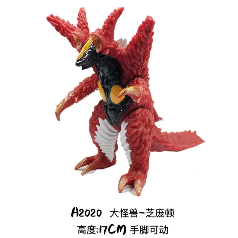 Большой мягкий резиновый Ultraman Monster Gomora модель Фигурка Zetton Grugeo King Arc Belial Gaia Gubira ZeroChildren's Toys