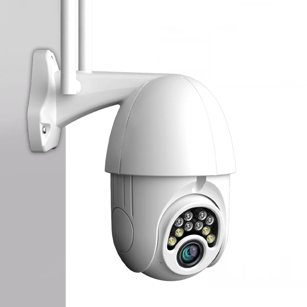 Bakeey 1080P PTZ 4X зум Безопасности Смарт wifi IP камера 10 светодиодный открытый водонепроницаемый скоростной Купол CCTV монитор детский видеоняни