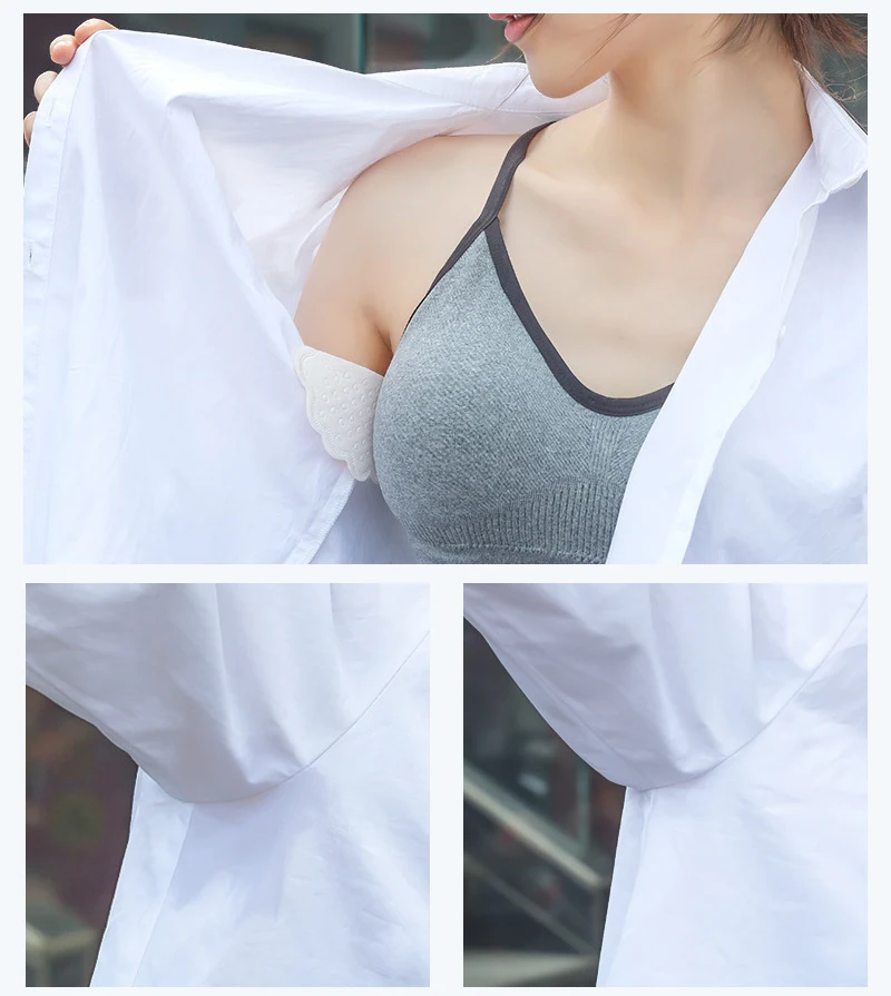 50 шт./упак. подмышек Пот колодки одноразовые Дезодорант пот поглощающие вкладыши для женщин и мужчин платье подмышек анти пот колодки наклейки