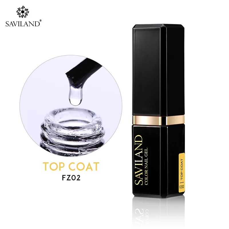 TOP COAT SAVILAND губная помада 15 мл неоновые, флюоресцентные Светящиеся в темноте Гель-лак для ногтей праймер верхнее покрытие гель-лаки для ногтей - Цвет: TOP COAT
