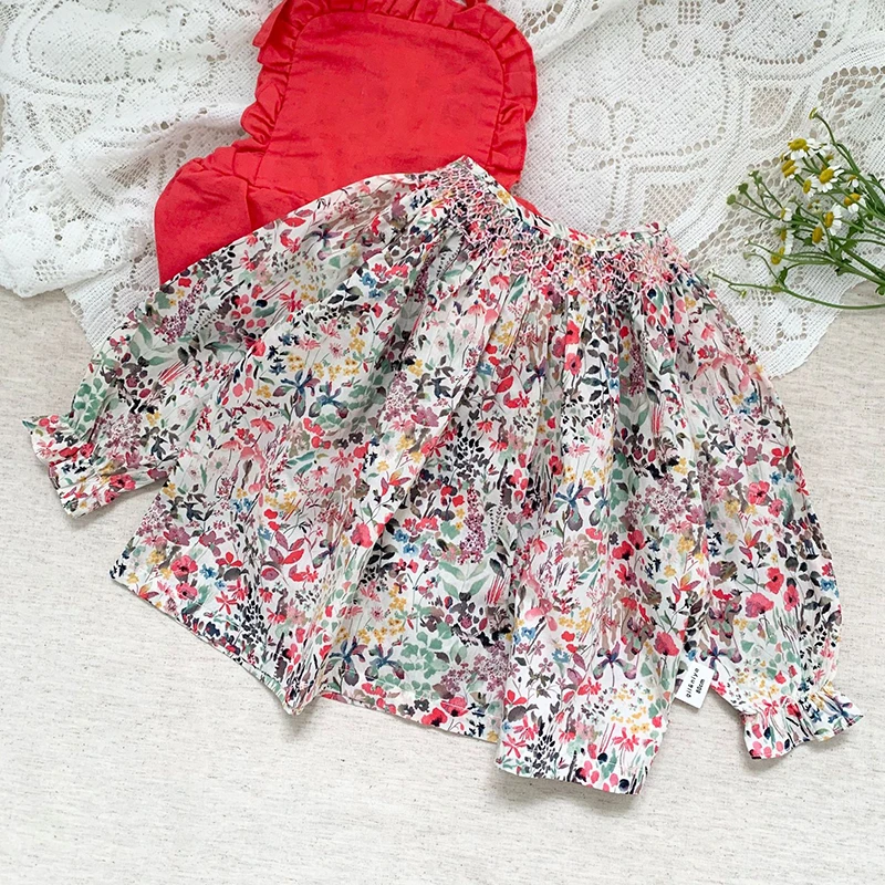 1-6Yrs Spring Autumn Kids Baby Girls Printing Shirt For Girls Shirt Kids Baby Girl Children's Clothes