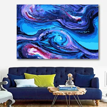 

DIY Coloring paint by numbers Shantou paintings by numbers with kits 40x50 framed