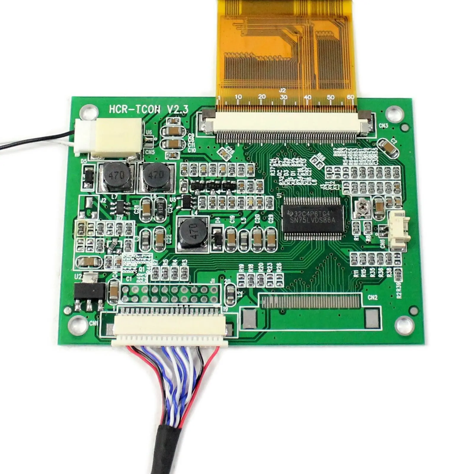 Latumab " дюймов клаа070ma0acw 800x600 ЖК-экран LVDS TTL Tcon плата DVI VGA ЖК-контроллер