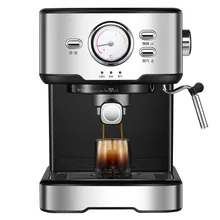  Professional Italian Espresso Maker Semi-automatic Coffee Machine Manual Milk Frothing Steam 20 bar Pump Pressure Coffee Maker 