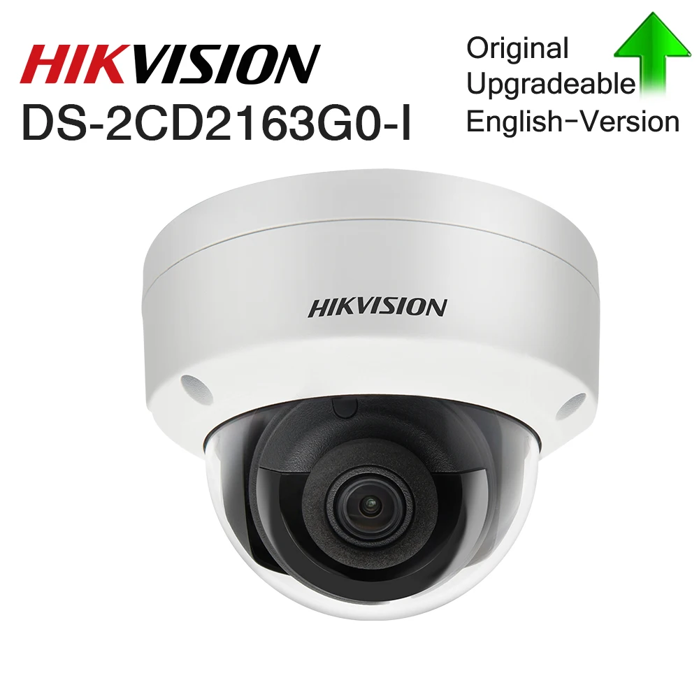 Hikvision оригинальная IP камера HD 6MP CCTV купольная фиксированная семейная сетевая H.265