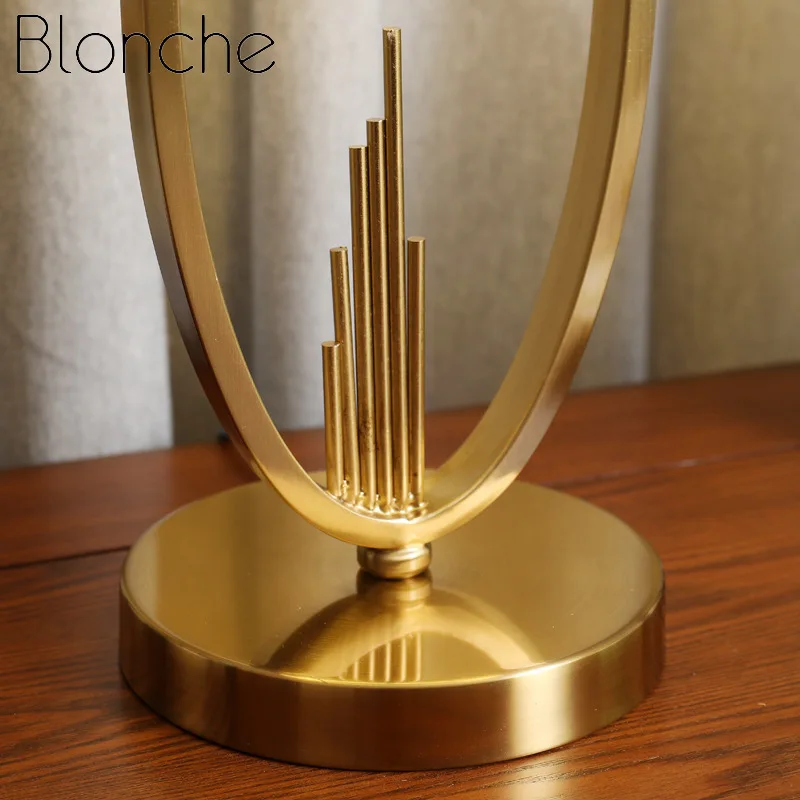 Blonche, роскошная настольная лампа, современная, E27, настольная лампа, Золотое железо, Арт, стоячие светильники для спальни, прикроватный светильник, скандинавский, домашний декор