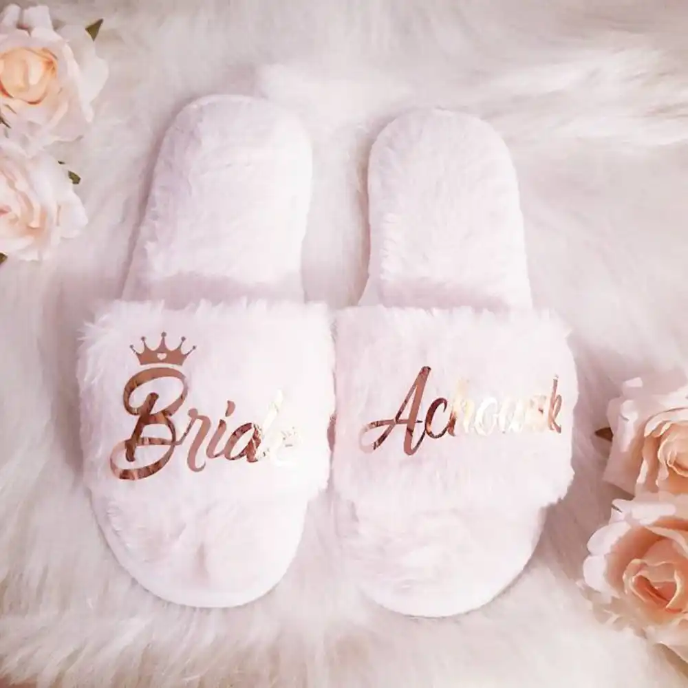 bride squad sandals
