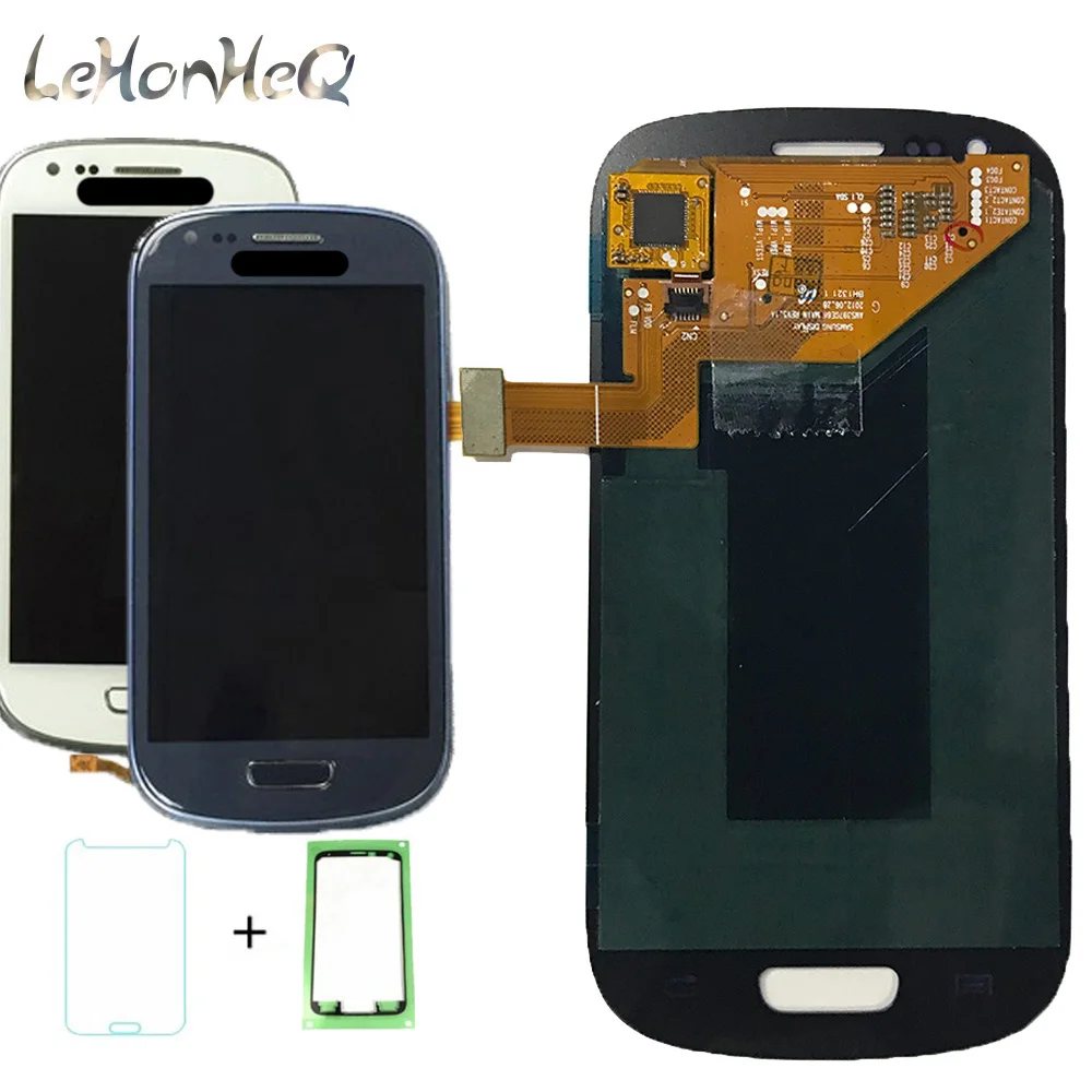 ЖК-дисплей для Samsung Galaxy S3 mini i8190 i8195 i8190N сенсорный экран с дигитайзером в сборе AMOLED 4
