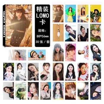 

30pcs/set Red Velvet Album poster card Kpop Red Velvet photocard YERI single lomo card high quality HD picture Kpop
