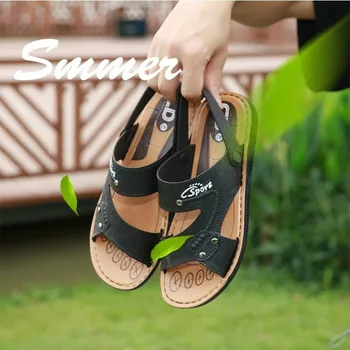 

Korean version of waterproof sandals men soft and durable beach new men's sandals and slippers S2nlxPa