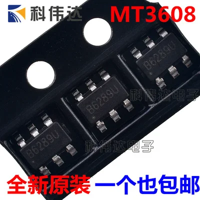 10 шт./лот MT3608 SOT23-6 3608 B628 IC