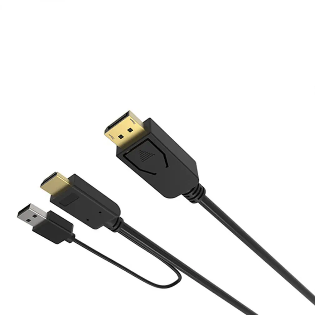 Hdmi в большой Dp общий Usb кабель преобразования питания поддерживает 4K* 2K ноутбук ТВ Hd соединительный кабель