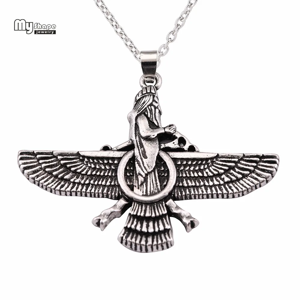 Мужская и женская одежда ожерелье из серии My Shape Ahura Mazda Religion Pandent State|Цепочки| |