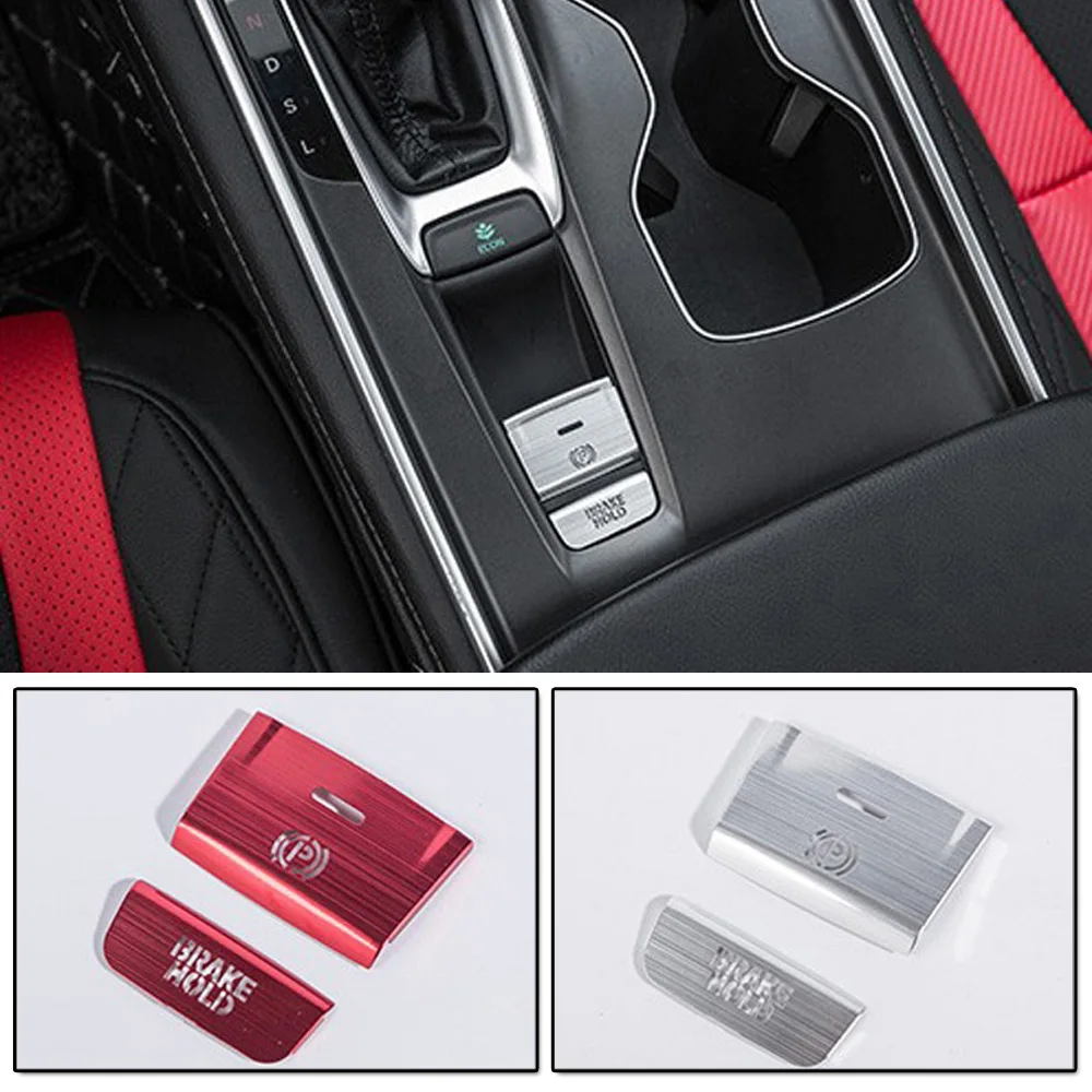 Алюминиевые аксессуары для шестеренок P рычаг тормоза для Honda Accord 19