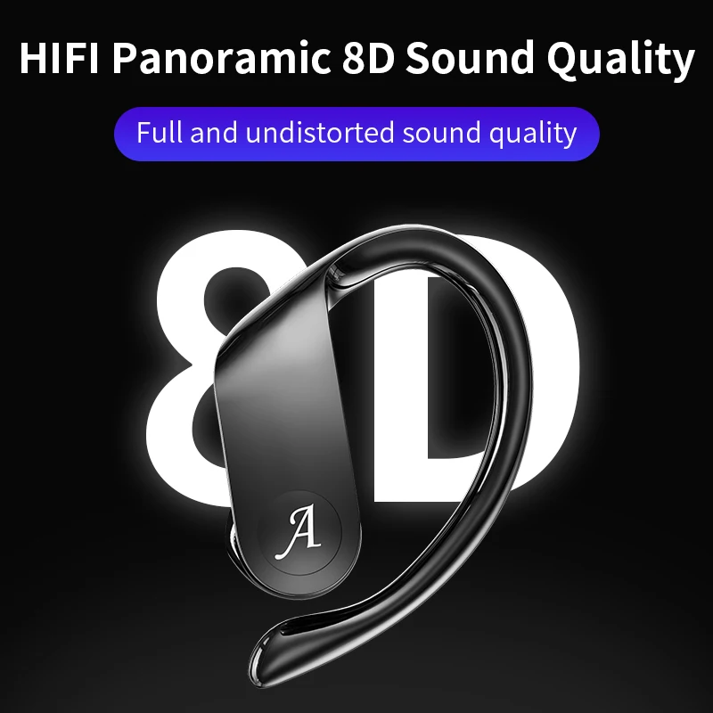 A15 TWS серии Спортивные Беспроводные наушники Авто Сопряжение Bluetooth 8D HiFi