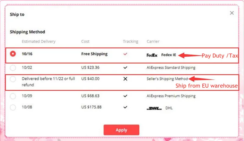The Link For Europe Buyer To Pay Extra Fee By Ups Or Dhl 5kg To Send From Eu Warehouse In Special Way Link Link Box Aliexpress