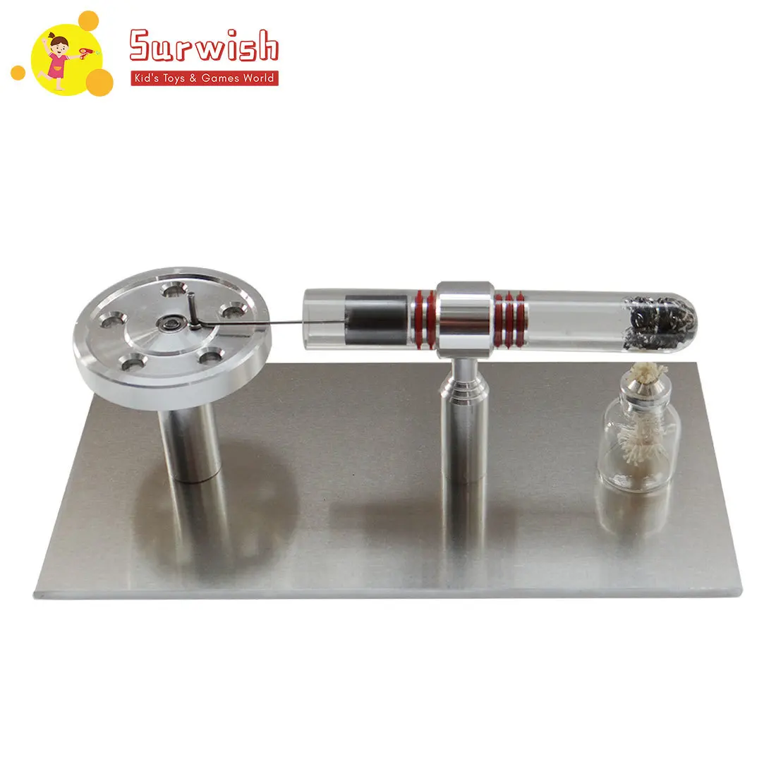

Mini Horizontal Type Single Cylinder Stirling Engine Model