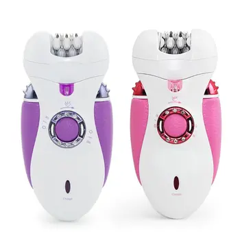 

Rechargeable Hair Removal 3 in1 Women Facial Epilator Electric Razor Cordless F42B