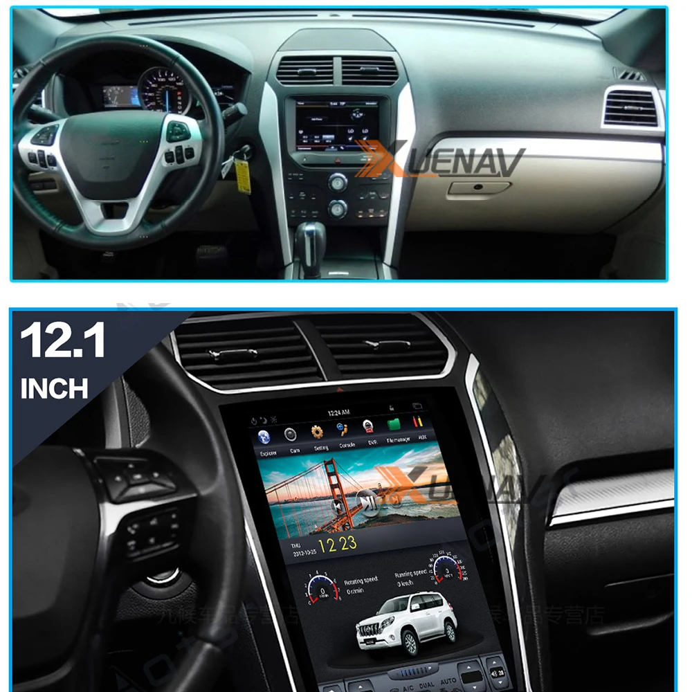 2 Din Android Car Radio For Ford Explorer 20112019 Explorer Car Auto