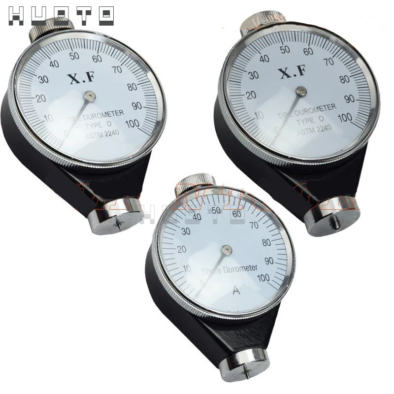 Shore Type A/O/D Rubber Tire Durometer Hardness Tester Meter 0-100 HA sclerometer hardness tester | Инструменты