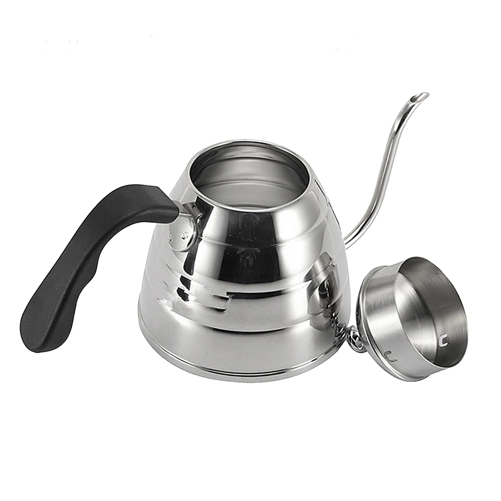 

AFFORANY 900ml Stainless Steel Coffee Pot Mocha Espresso Latte Percolator Stove Coffee Maker Pot Big Capacity Coffee Kettle