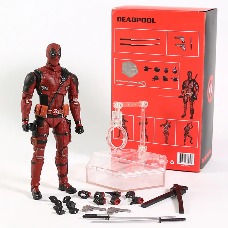 Экшн-фигурка Marvel Дэдпул подвижная модель в масштабе 8 дюймов игрушка | Игрушки и