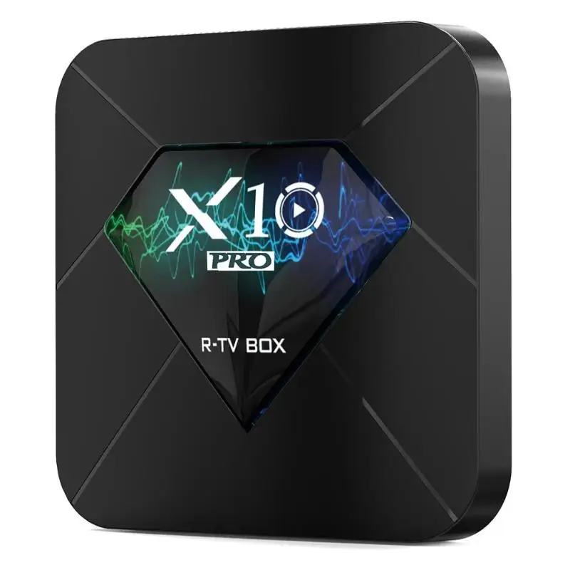 X10 Pro ТВ-приставка Android 8,1 Amlogic S905X2 4 Гб+ 32 ГБ/64 Гб WiFi Bluetooth BT4.0 ТВ-приставка умный дом приставка US/EU/UK/AU Plug