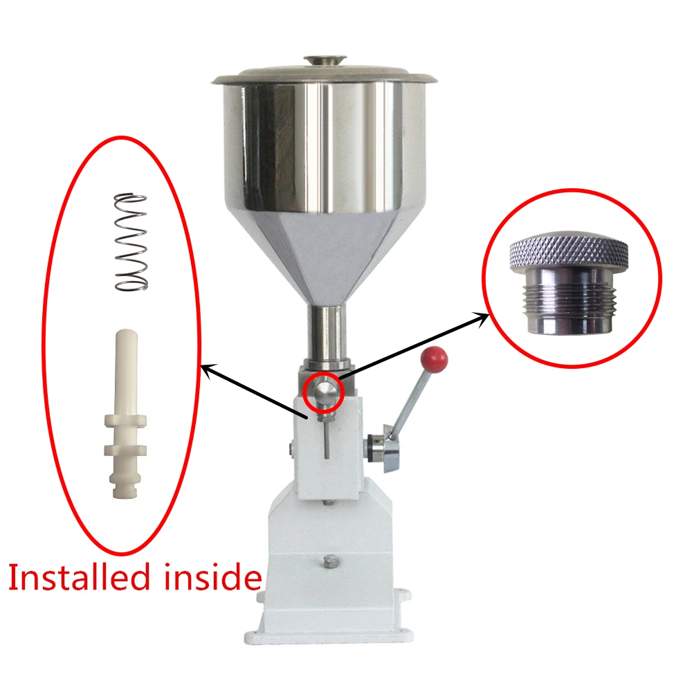 A set of parts/Kits applicable to A03 Manual Paste/liquid Filling Machine Accessory Bag of Manual Filling Machine 4