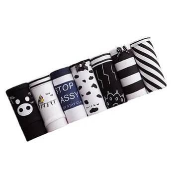 

7PCS/LOT Women Cotton Panties Sexy Lingerie Soft Female Underwear Comfortable Low-Rise Girls Intimate Lingerie M-XXL