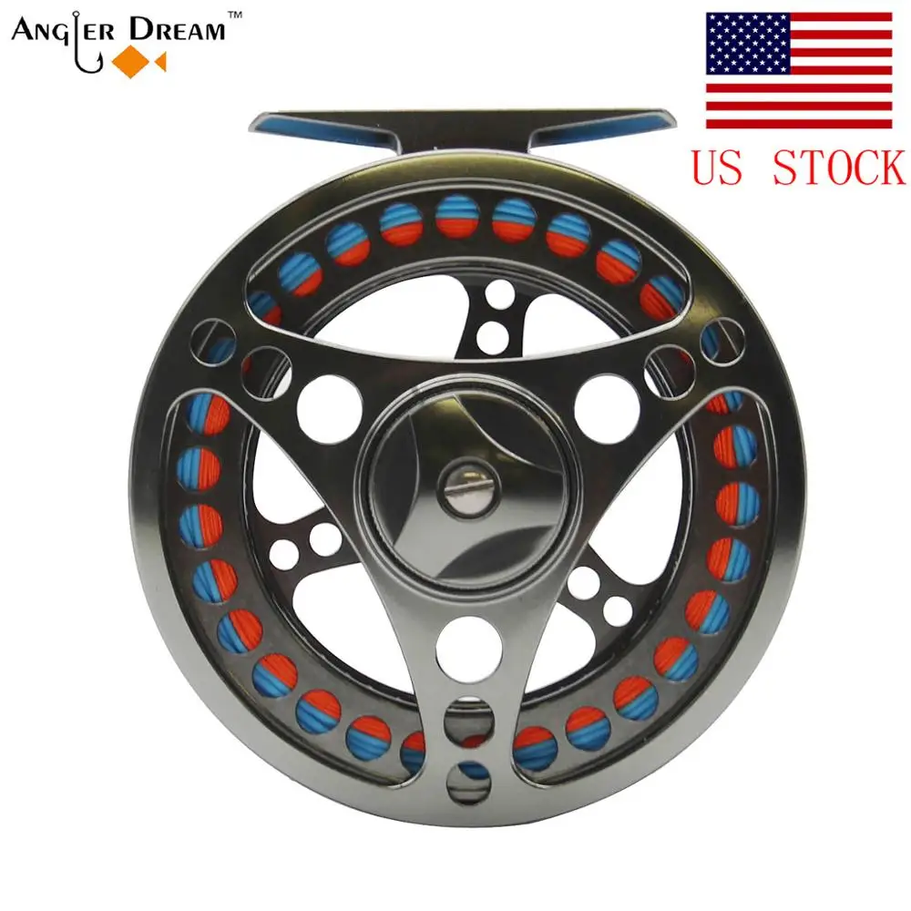 fly fishing reel and line