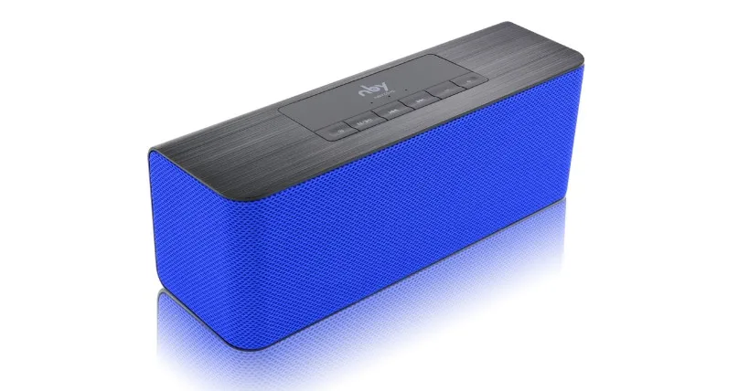 Синий Портативная стерео акустика(колонка) NBY5540 blue - Цвет: Синий