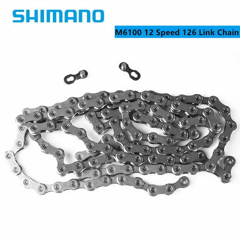 Catena Per Bici SHIMANO CN-M6100 - 116 Maglie, 12 Velocità, Ricambio Di Qualità Per MTB E Bici Da Corsa - Foto 8