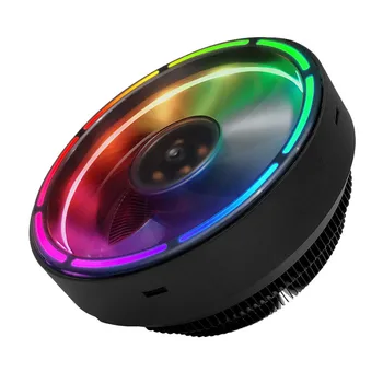 

COOLMOON RGB CPU Cooler Heatsink LED 12V for Int el AMD PC Processor Desktop Cooling Radiator