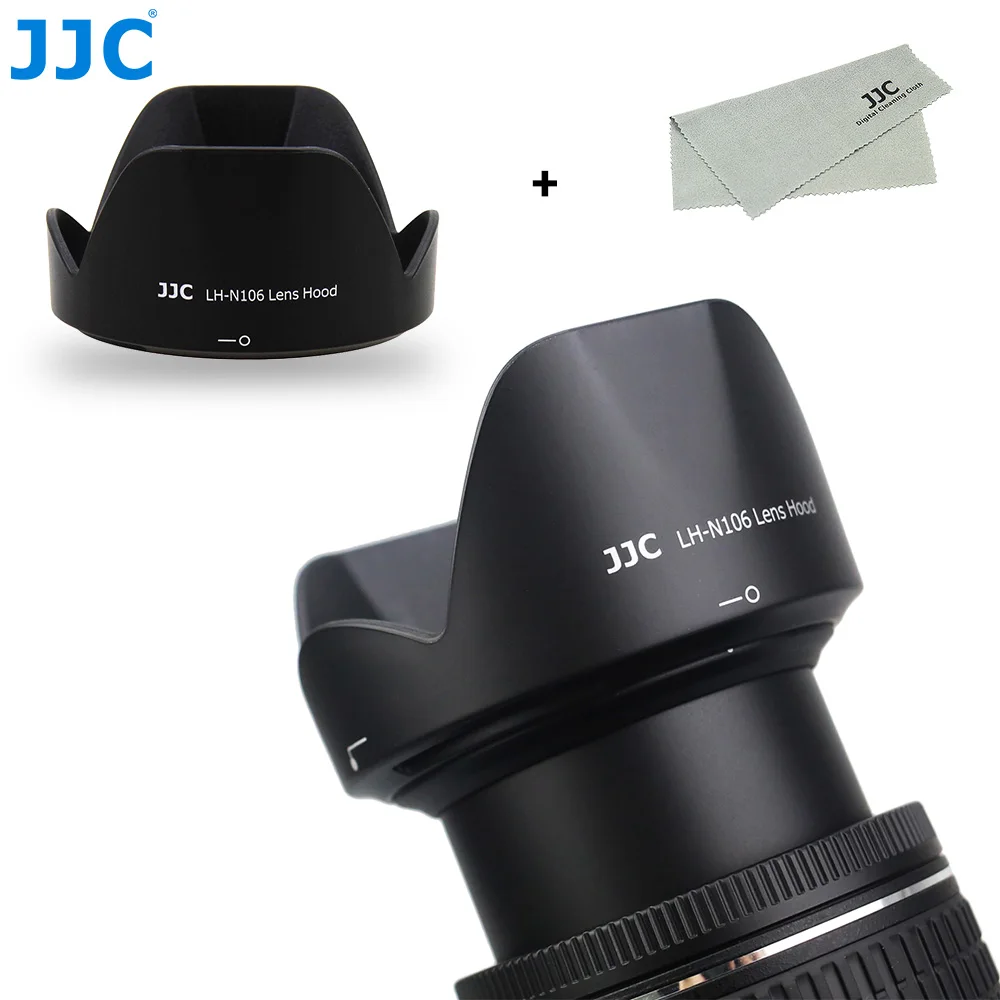Бленда JJC для объектива камеры NIKON AF-P DX NIKKOR 18-55 мм f/3 5-5 6G/ 6G VR заменяет HB-N106 |