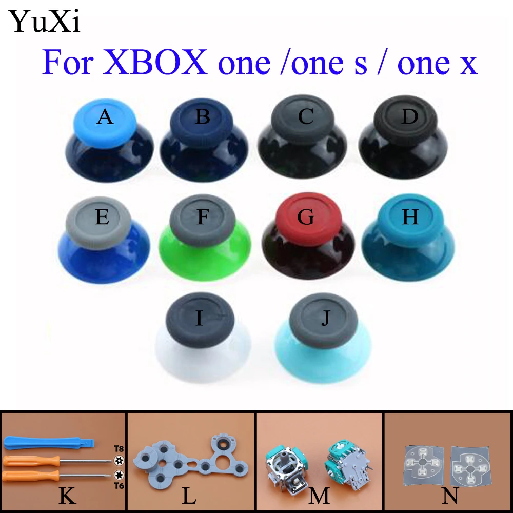 Джойстик YuXi для Microsoft XBox One X S Оригинальный 3d Аналоговый джойстик палки с захватом