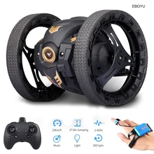 

EBOYU 805 2WD 2.4Ghz RC Bounce Car RC Jump Car Remote Control Stunt Car Watch Induction 27.6 inches Bouncing Music Led Light RTR