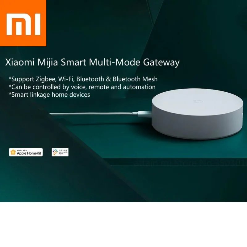 Xiaomi Mijia умный мультирежимный шлюз дистанционного управления, MIJIA Bluetooth термометр гигрометр датчик 2, Mijia умный светильник датчик