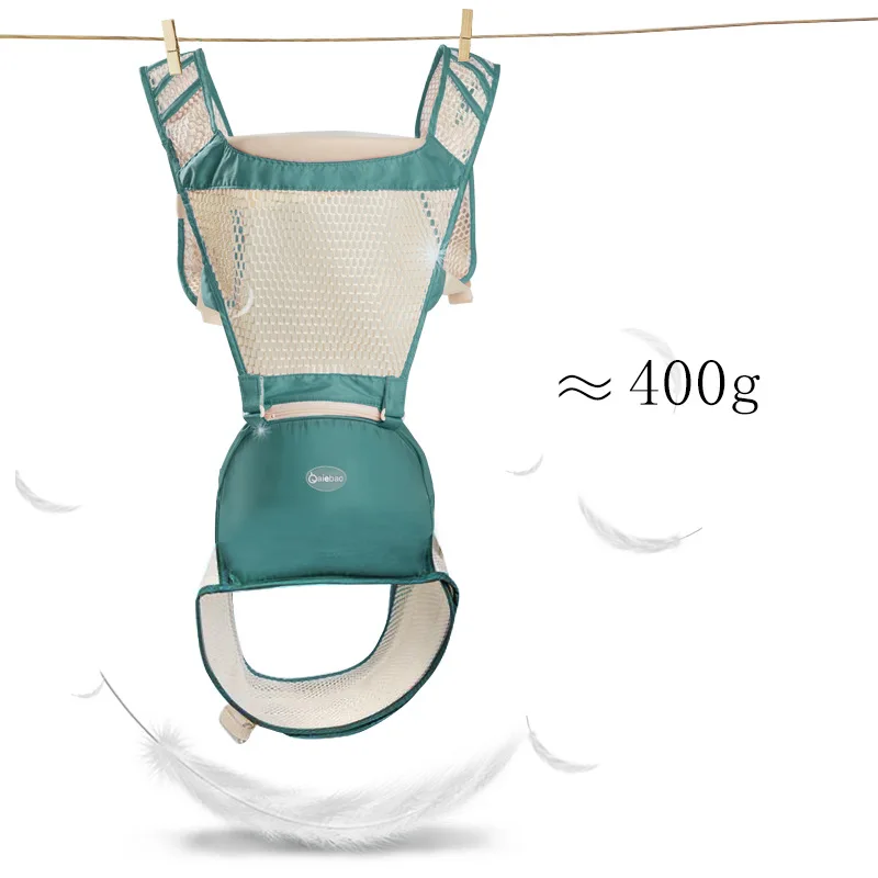 AIEBAO Baby Carrier дышащий кенгуру Детский рюкзак для путешествий летний детский слинг Canguru младенческий Хипсит пояс ребенок обертывание Хипсит(пояс для ношения ребенка