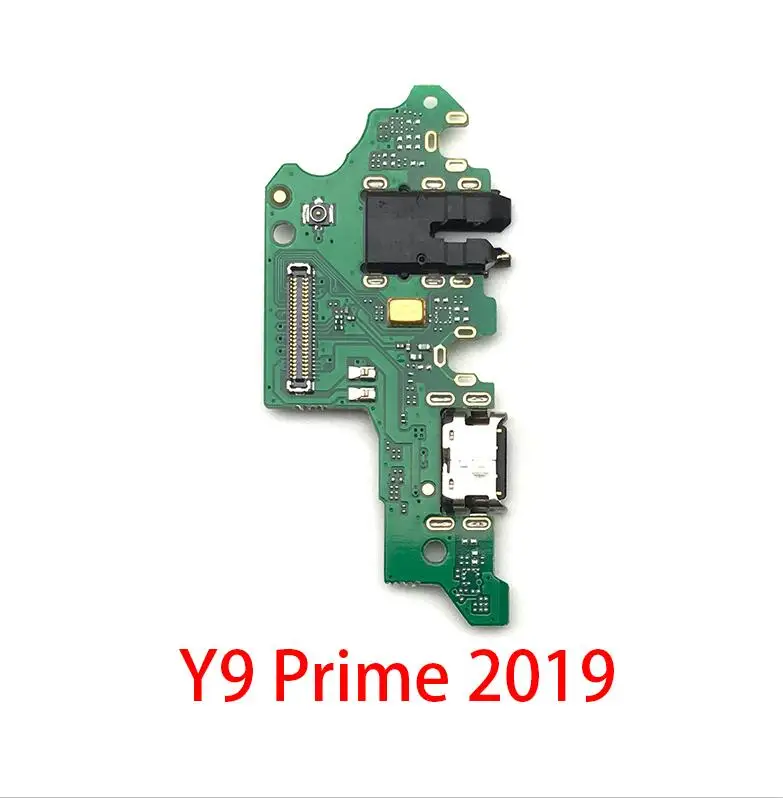 Y9 Prime 2019 USB Мощность зарядный разъем для подключения к Порты и разъёмы док-станция гибкий кабель для huawei Y6 Y5 Y7 Pro Y9 Prime P Smart - Цвет: Y9 Prime 2019